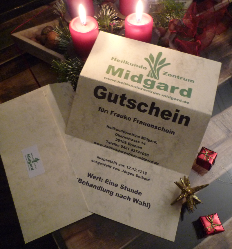 Massage Gutschein in Bremen