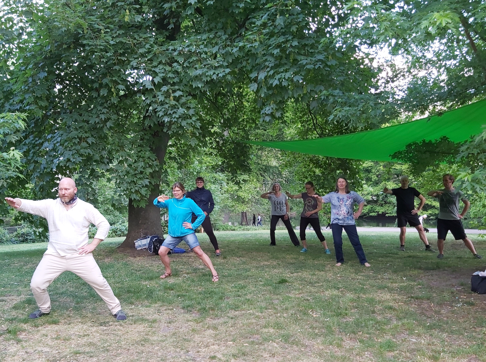 Tai Chi in Bremen Zentrum Wallanlagen Park