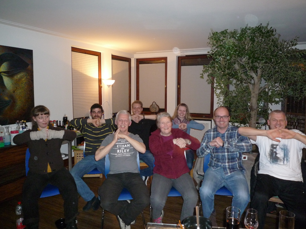 Treffen der Taiji - Gruppe im Heilkundezentrum Midgard in Bremen